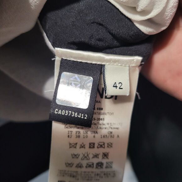 FENDI Karlito Sweatshirt Sweater Karl Lover Gold LTD Ed Fur Sz S 42 6 7 8 $1800 - Picture 4 of 14